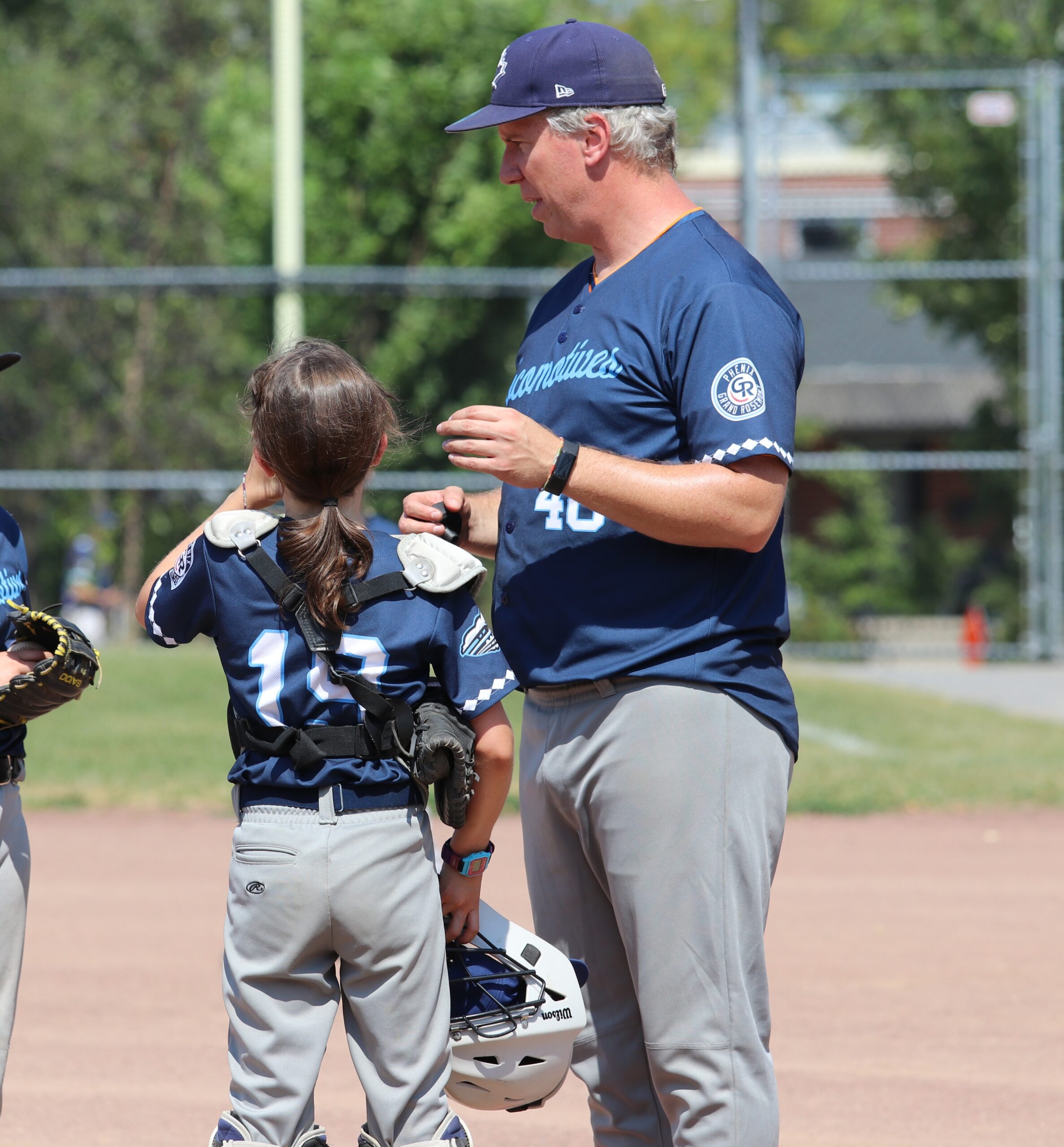 courtier de quartier, coach baseball, rosemont